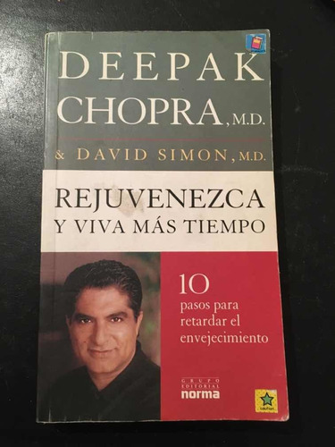 Deepapple Chopra, Rejuvenezca Y Viva Más Tiempo