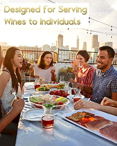 Nutriups Mini Jarra Mini Jarra De Vino Individual Juego De J