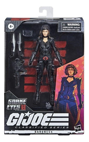 Boneca G.i Joe Classified Series Baroness - Hasbro