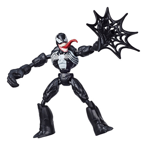 Figura Venom Dobla Y Flexiona De Marvel