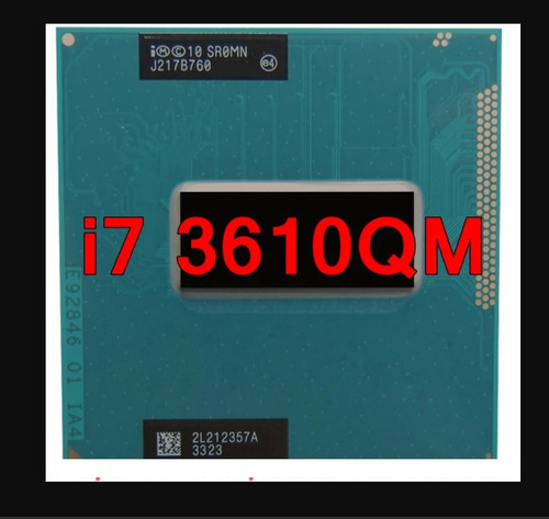 Procesador Intel® Core I7 3610qm Socket Fcpga988