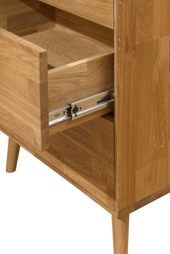 Imagen 4 de 6 de Cómoda En Madera Natural 100% Maciza Roble Ref: Maciza52