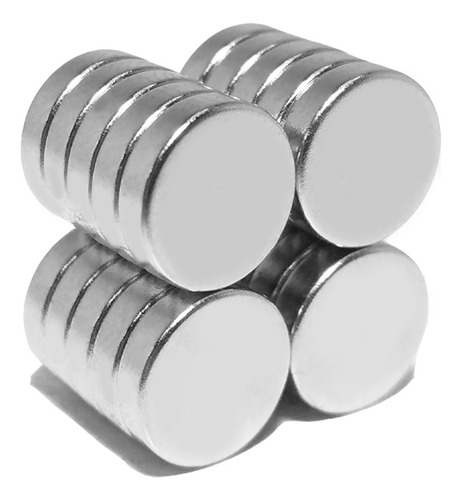 Imã De Neodímio / Super Forte / 8mm X 2mm * 10 Peças
