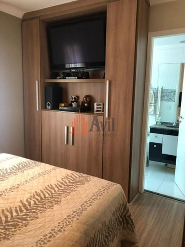 Imagem 8 de 15 de Apartamento Com 3 Dormitórios À Venda, 114 M² Por R$ 1.080.000,00 - Vila Carrão - São Paulo/sp - Av6787