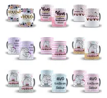 Comprar 30 Artes Caneca Dia Dos Avós Flork E Outros Arquivos Png Jpg