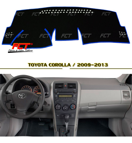 Cubre Tablero Premium / Toyota Corolla / 2009 2010 2011 2013