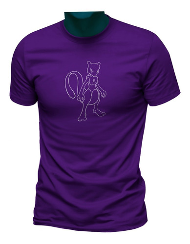 Playera Pokémon Mewtwo Moda  Nintendo Switch