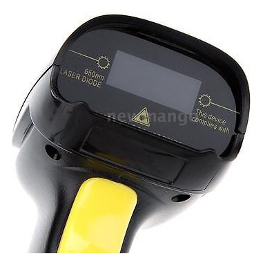 Bidireccional Usb Cable Láser Escáner De Código De Barras De