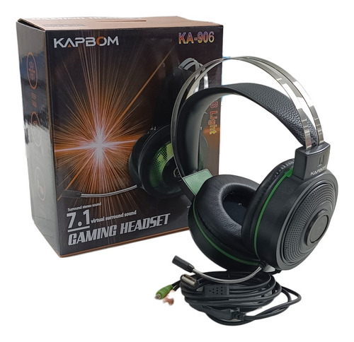Fone De Ouvido Headset C/ Microfone P/ Gamer Jogo Pc Ka-906