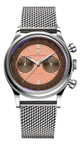 Haiqin Pagani Design Reloj Cronógrafo Vintage Para Hombres C