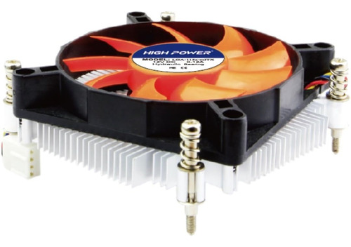 Pc Cooler Ventilador Highpower 3 Y 4 Pin 80mm Con 28.1db