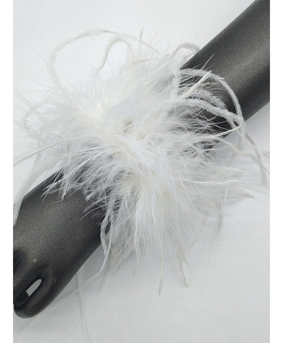 Muñequeras De Plumas Artificiales Manga Desmontable Punk