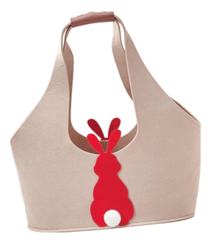 Bolsa De Huevo De Pascua, Cesta De Huevo Reutilizable Caqui