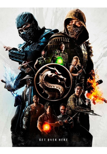 Mortal Kombat Pelicula 2021  Combo Dvd + Bluray