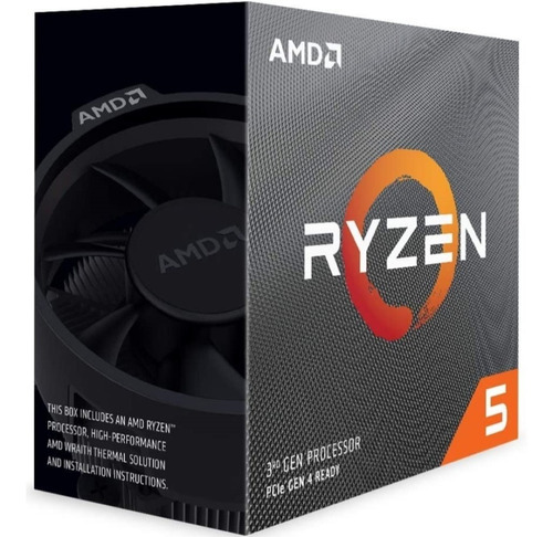 Procesador gamer AMD Ryzen 5 3600 de 6 núcleos y  4.2GHz de frecuencia
