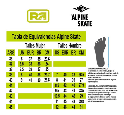 Zapatillas Alpine Skate Outdoor Hombre Denali Marino Ras