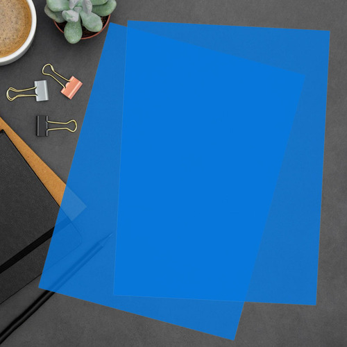 Filtro De Luz De Gel De Corrección De Hoja Azul