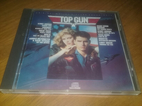 Top Gun Soundtrack Cd Kenny Loggins Berlin Cheap Trick  