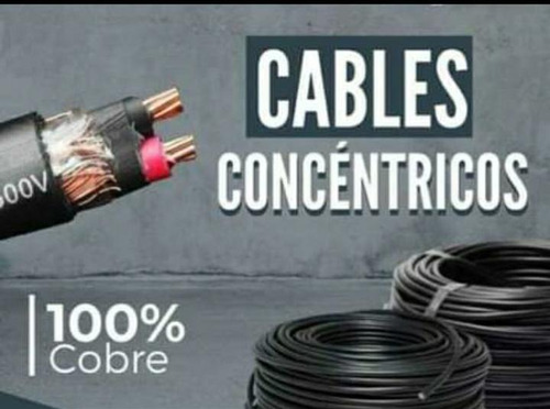 Imagen 1 de 4 de Cable Concéntrico 2x2+4 2x4+6 2x6+8 2x8+10 Somos Tienda Físi