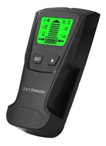Herramienta De Detección De Paredes Detector profesional de vigas de pared  5 en 1 para detección de metales con cable de CA (negro)
