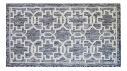Imagen 2 de 4 de Alfombra Tapete Pie De Cama Nordico Escandinavo 57x90