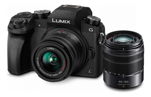 Cámara Digital Sin Espejo Panasonic Lumix G7 4k