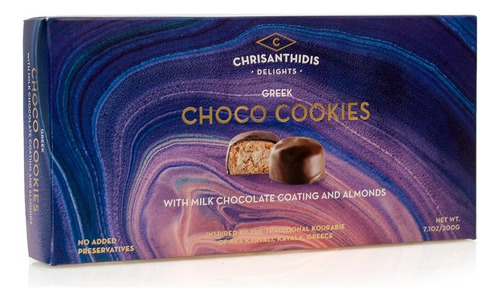 Chrisanthidis Delights Choco Cookies Con Chocolate Con Leche