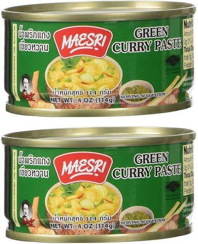 Pasta De Curry Verde Tailandés - g a $1013