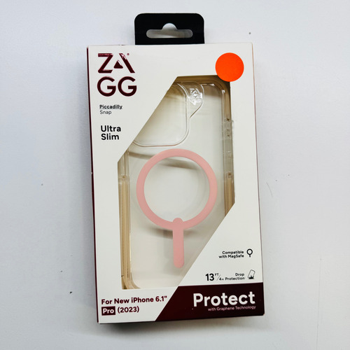 Protector Funda Zagg Transparente iPhone 15 Pro Max Magsafe
