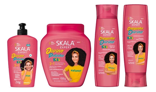 Kit Skala Kids Divino Potinho X 4 - g a $55