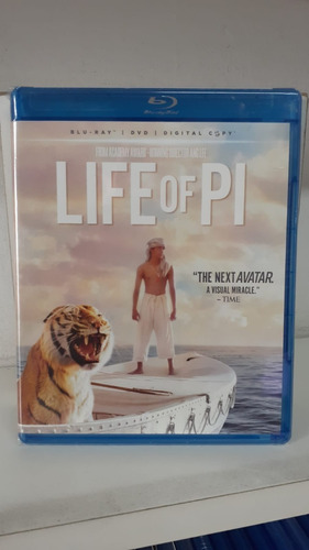 Blu-ray + Dvd Life Of Pi / Una Aventura Extraordinaria