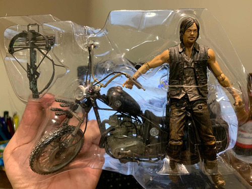 The Walking Dead Daryl Dickson Custom Chopper Mcfarlane Toys