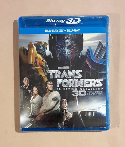 Transformers The Last Knight -nuevo Blu-ray 3d + 2d Original