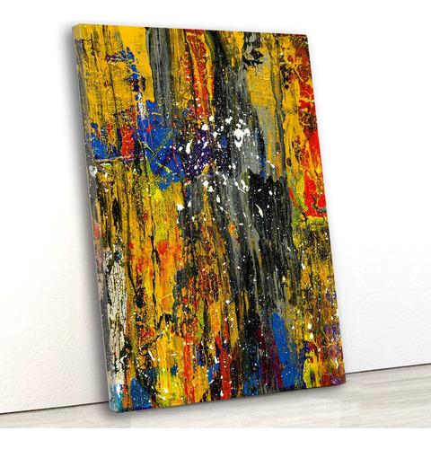 Tela Canvas Abstrato Arte 80x120 Vertical 95