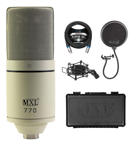 Mxl 770 Microfono Condensador Cardioide Para Grabar Voz Xlr