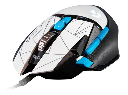 Mouse gamer de juego Logitech G Series Hero G502 kda