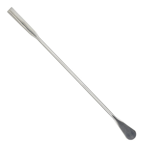 Imagen 1 de 1 de Espatula Cuchara Laboratorio Cosmetico Acero Inoxidable 25cm