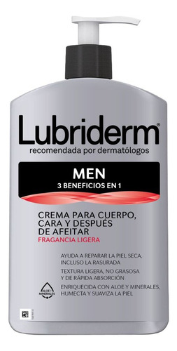 Lubriderm® Men 3 En 1 X 400 Ml