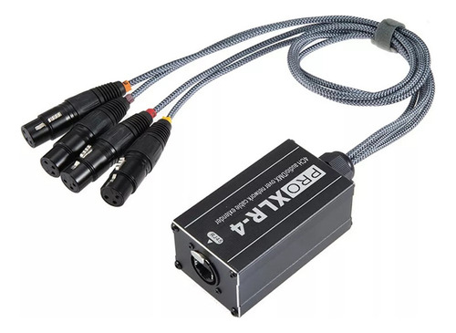 Divisor Dmx De Red De Cable De Audio Hembra Rj45 Para Xlr
