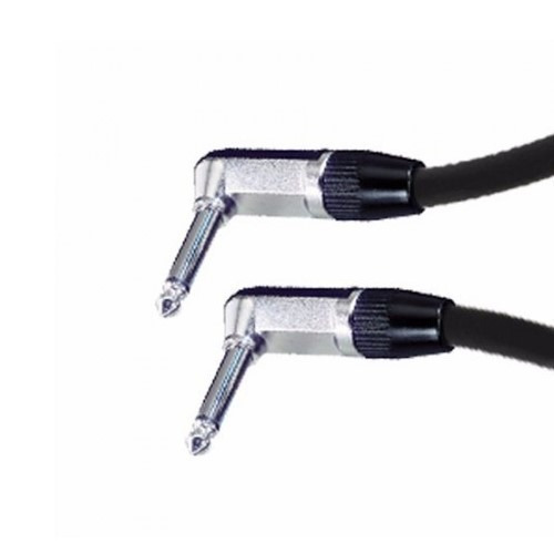 Cable Plug Plug 90° Ts Mono De Audio Neutrik Rean 1m Cabtec