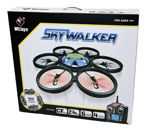 Drone Skywalker V323 Wltoys Hexacopter Rc Gigante Flex