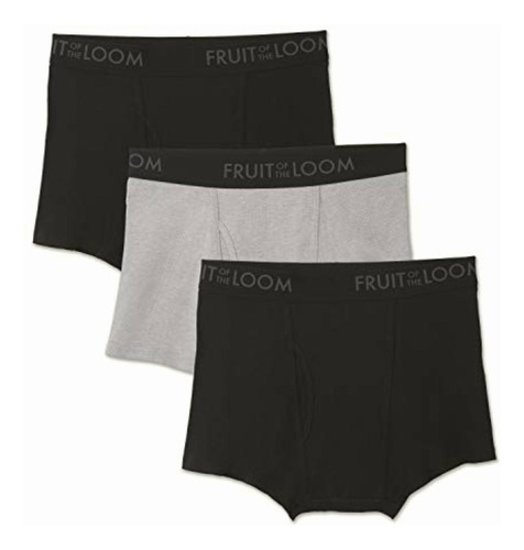 Fruit Of The Loom Men's Breathable Short Leg Boxer Brief