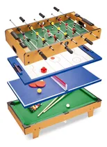 Comprar Mesa Multijuegos 4 En 1 Billar Futbolito Ping Pon Hockey