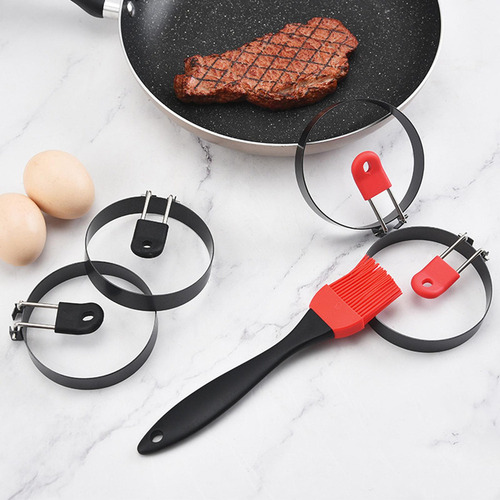 Zz 5 Piezas Anillos For Freír Huevos Forma De Cocinar