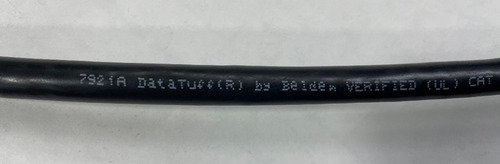 Cable Utp Belden 7921a Cat 5e Intemperie Doble Blindaje
