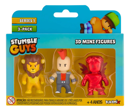 Figuras De Ação Bonecos Stumble Guys De 5 Cm Estrela