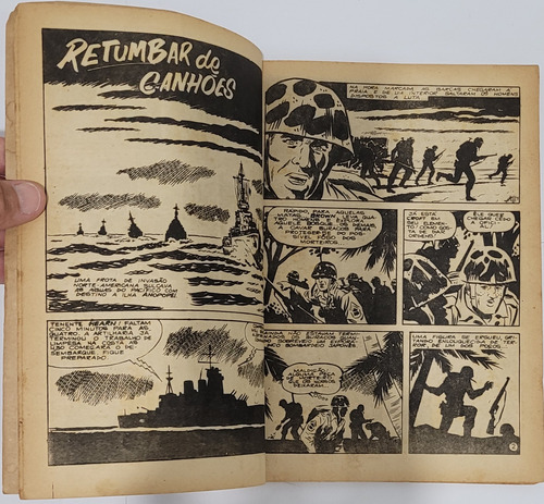Hq Almanaque De Histórias De Combate Leia O Anúncio (Usado)