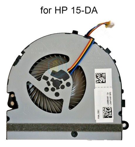 Cooler Fan Hp Cpu Hp Pavilion 15-da L20473-001 4pin