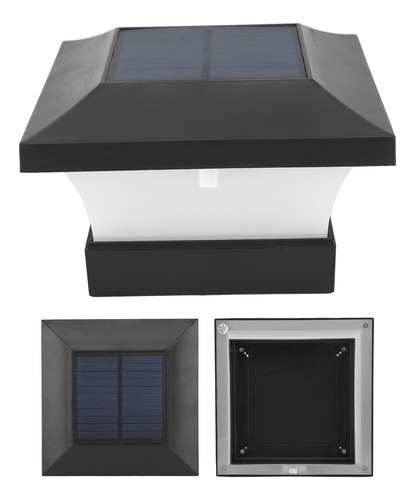 Luces Led Fence Post Solar Capital, Blancas, 2000 Mah, Ip65