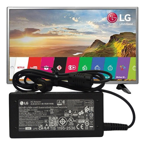 Fonte Externa LG 32lh560b 32lh570b 32lj520b 32lj600b 32lj601